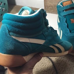 Blue Suede Reebok Classics